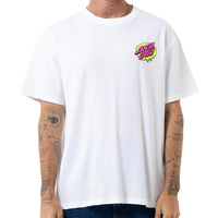 Santa Cruz Slime Scream Box Fit White T-Shirt