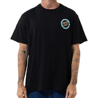 Santa Cruz Splatter MFG Dot Hollow Box Fit Black T-Shirt