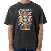 Santa Cruz Winkowski Spaced Out Washed Off Black T-Shirt