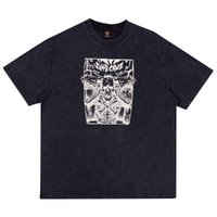 Santa Cruz Pace Torch Inverted Washed Black Box Fit T-Shirt