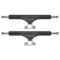 Slappy ST1 Hollow Wide Boys Laser Black Set Of 2 Skateboard Trucks