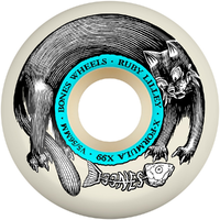 Bones X-Formula Lilley Black Cat Side Cut V5 99A 56mm Skateboard Wheels