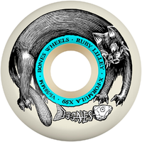 Bones X-Formula Lilley Black Cat Side Cut V5 99A 58mm Skateboard Wheels