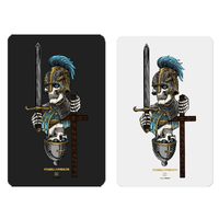 Powell Peralta Corrigan Chess Skulls Skateboard Sticker