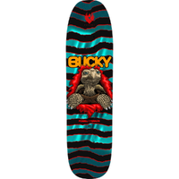 Powell Peralta Flight Lasek Tortoise Turquoise Foil Shape 297 8.62 Skateboard Deck
