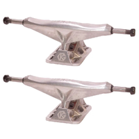 Grind King Locker V2 Raw Set Of 2 Skateboard Trucks
