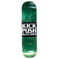 Kick Push American Pro Classic Green 8.25 Skateboard Deck