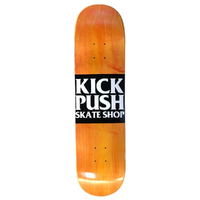 Kick Push American Pro Classic Orange 8.25 Skateboard Deck