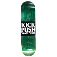 Kick Push American Pro Classic Green 8.5 Skateboard Deck