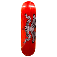 Kick Push American Pro Bin Chicken Orange 8.25 Skateboard Deck