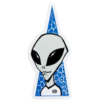 Alien Workshop Visitor Blue Sticker
