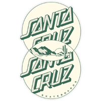 Santa Cruz Venn Dot Cream Grey Sticker
