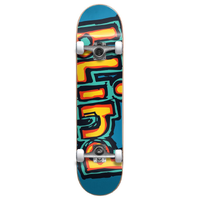 Blind Matte OG Logo FP Bright Red Teal 7.75 Complete Skateboard