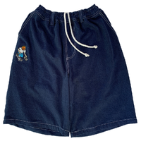 Televisi Star Baggy OG Sunny Filmer Navy Denim Shorts