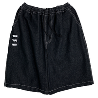 Televisi Star Baggy OG 3VX Black Denim Shorts
