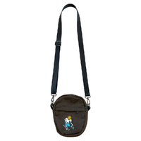Televisi Star Sunny The Filmer Brown Denim Sling Shoulder Bag
