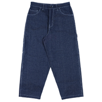 Televisi Star Carpenter Toval Navy Raw Denim Pants