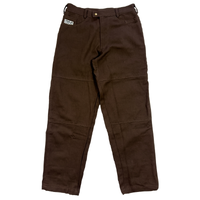 Televisi Star Andy Anderson Loose Fit Brown Denim Pants