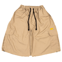 Televisi Star Nommo Beige Ripstop Cargo Shorts