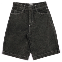 Televisi Star T Star Black Washed Denim Shorts