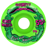 Snot Wheel Co Swampy Four Hour Make Outs Conical 99A 55mm Skateboard Wheels