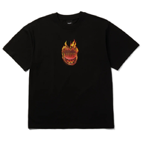 HUF X Spitfire Flame Galaxies Black T-Shirt