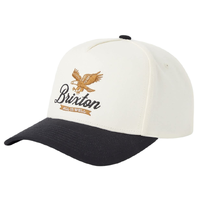 Brixton Well Netplus Whitecap Black Snapback Hat
