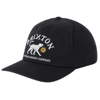 Brixton Stroll Black Snapback Hat
