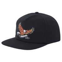 Brixton Blazing Black Snapback Hat