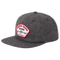 Brixton Dyson Black Herringbone Snapback Hat