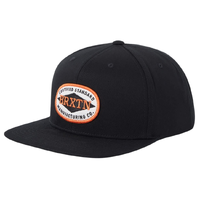 Brixton Meyers Black Snapback Hat
