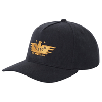 Brixton Ewing Black Snapback Hat