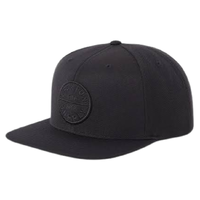 Brixton Oath III Black Black Snapback Hat
