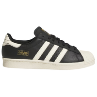 Adidas Superstar 80 ADV Core Black Cream White Gold Metallic Shoes