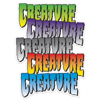 Creature Logo 5.25" Sticker