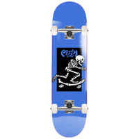 Push Skeleton Push Blue 8.25 Complete Skateboard