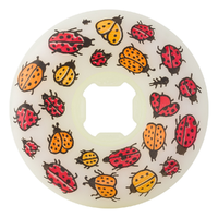 OJ Boserio Ladybugs Original White Red 99A 60mm Skateboard Wheels