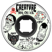 Oj X Creature Bloodsuckers Mail Order Black 97A 54mm Skateboard Wheels