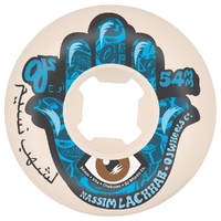 OJ Lachhab Elite Chubbies White 99A 54mm Skateboard Wheels