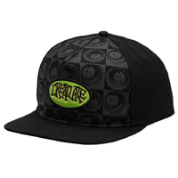 Creature Crash And Burn Black Snapback Hat