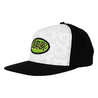 Creature Crash And Burn White Snapback Hat