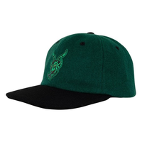 Creature Drop Out Green Snapback Hat