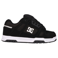 DC Stag Black Black White Mens Skate Shoes