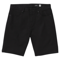 Volcom Modown Canvas 5 Pocket Black Shorts