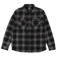 Volcom Bowered Dusk Grey Button Up Long Sleeve Flannel