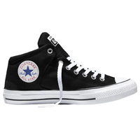 Converse Chuck Taylor All Star High Street Mid Black Black White Shoes