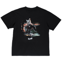 Welcome Skateboards Horseman Boxy Black T-Shirt