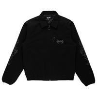 Welcome Skateboards Epoch Twill Harrington Black Jacket