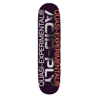 Quasi Mega Logo Black 8.375 Skateboard Deck