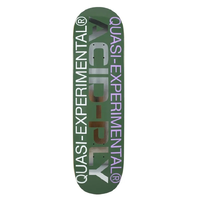 Quasi Mega Logo Green 8.5 Skateboard Deck